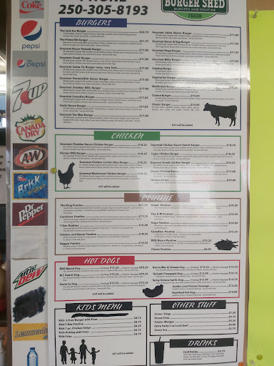 Photo of The Burger Shed - 1050 S Lakeside Dr, Williams Lake, BC V2G 3A6